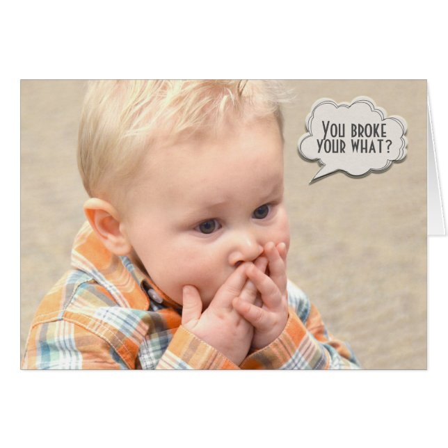 Broken Bone humour (Front Horizontal)