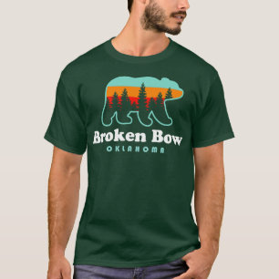Broken Bow Oklahoma Lake Outrs Bear T-Shirt