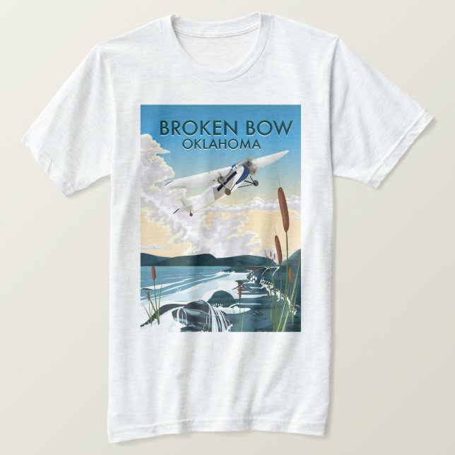 Broken Bow Oklahoma T-Shirt (Design Front)