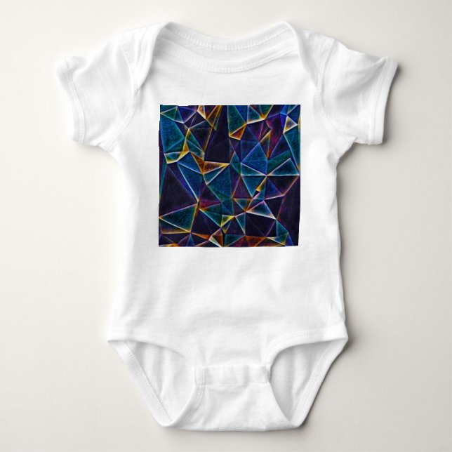 Broken Bubbles  Baby Bodysuit (Front)