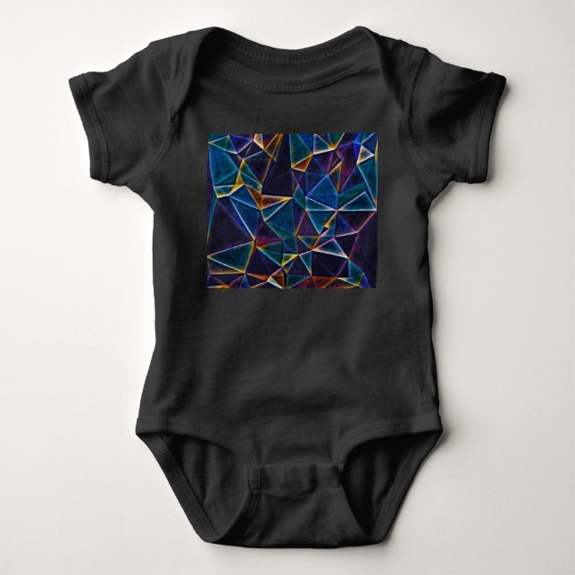 Broken Bubbles  Baby Bodysuit (Front)