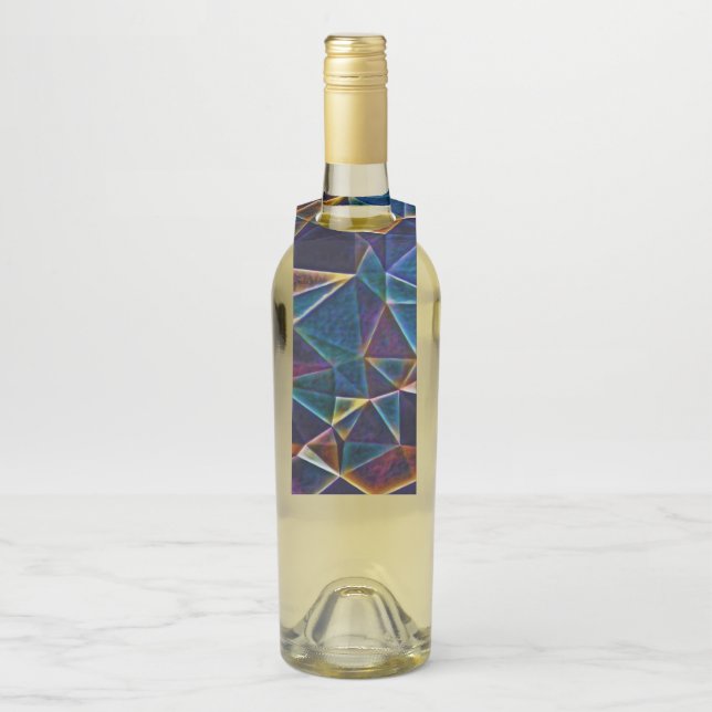 Broken Bubbles  Bottle Tag (On Bottle)