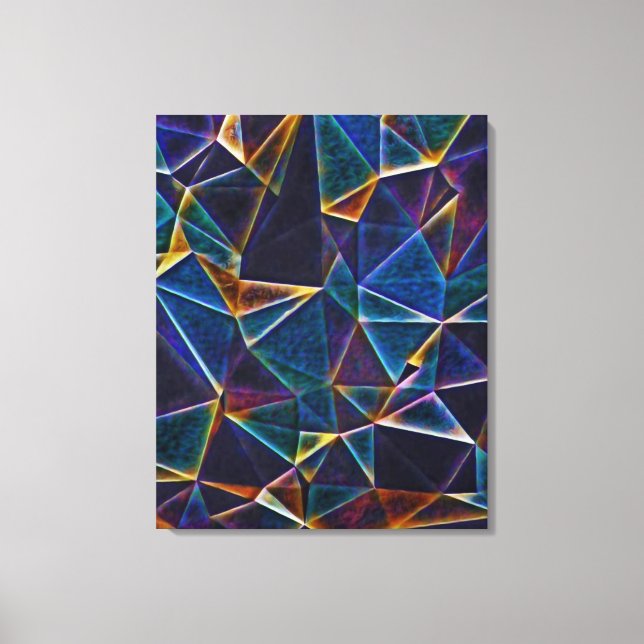 Broken Bubbles  Canvas Print (Front)