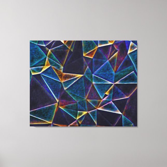 Broken Bubbles  Canvas Print (Front)