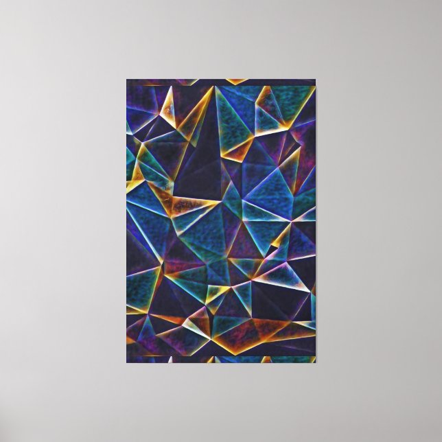 Broken Bubbles  Canvas Print (Front)