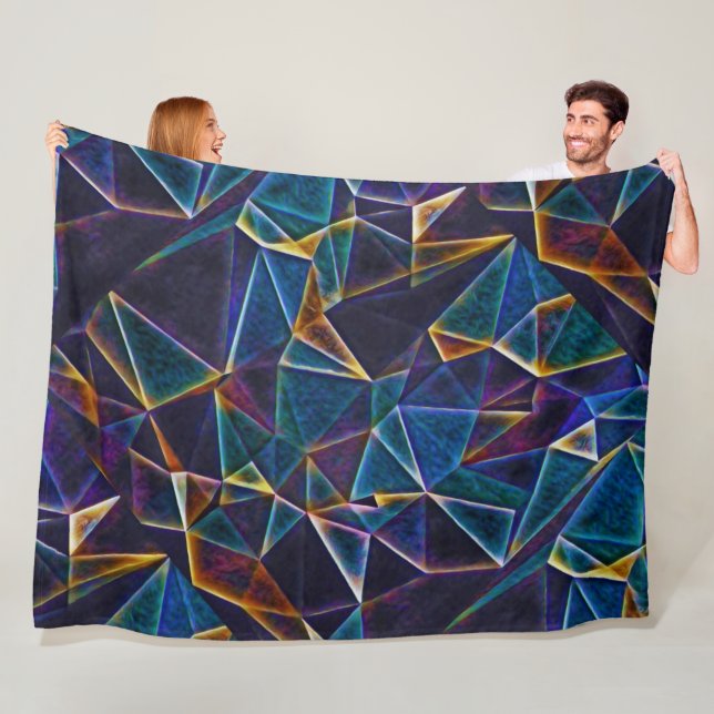 Broken Bubbles  Fleece Blanket (In Situ)