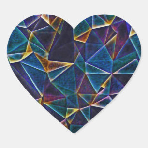 Broken Bubbles   Heart Sticker