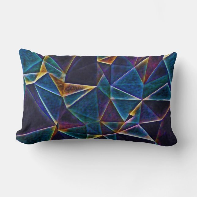 Broken Bubbles  Lumbar Cushion (Front)