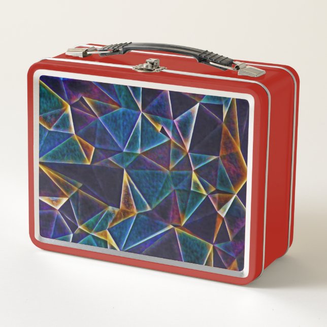 Broken Bubbles  Metal Lunch Box (Front)