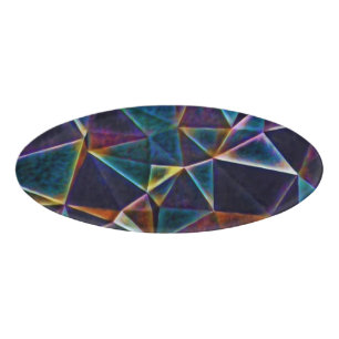 Broken Bubbles Name Tag