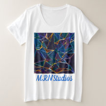 Broken Bubbles Plus Size T-Shirt