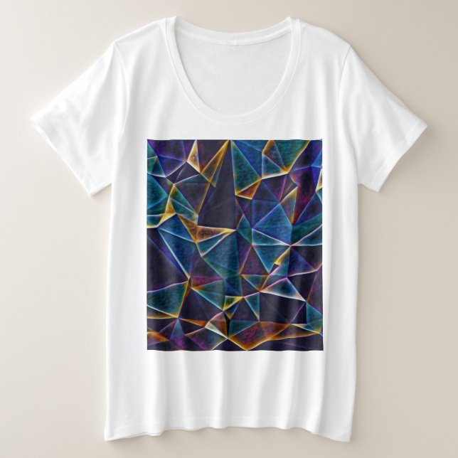 Broken Bubbles  Plus Size T-Shirt (Design Front)