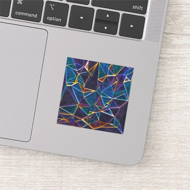 Broken Bubbles  Sticker (Detail)