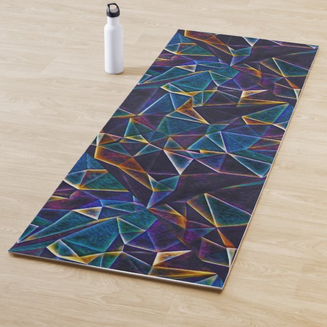 Broken Bubbles  Yoga Mat (In Situ)