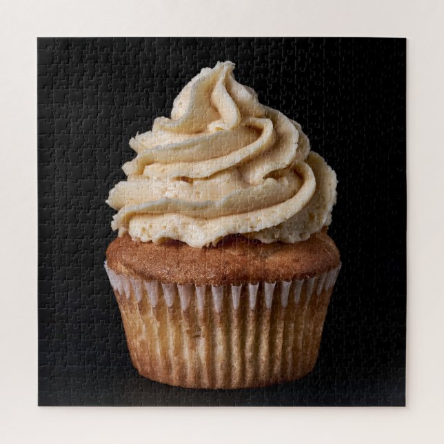 Broken Buttercream Cupcake Jigsaw Puzzle (Vertical)