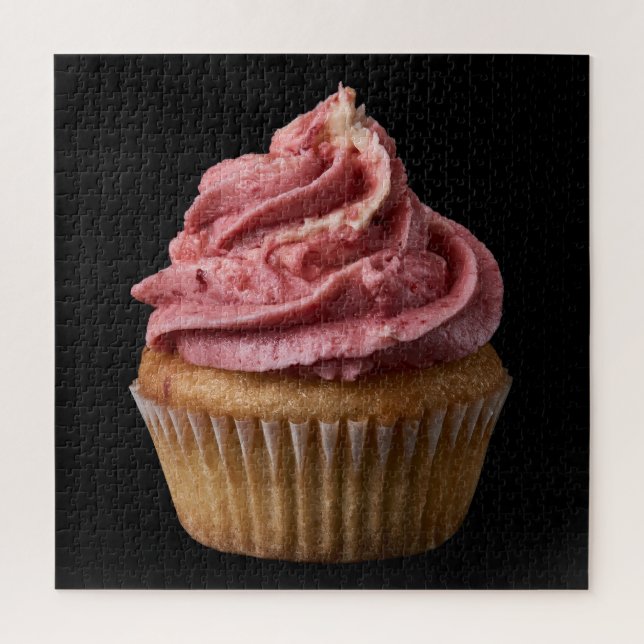 Broken Buttercream Cupcake Jigsaw Puzzle (Vertical)