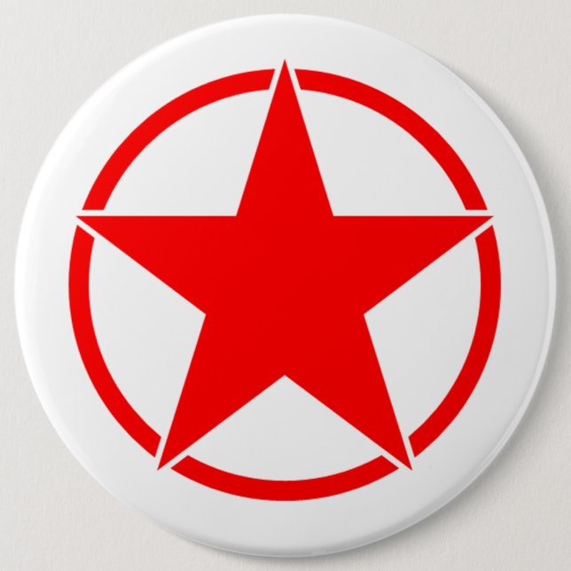 Broken Circle Star 3 6 Cm Round Badge (Front)