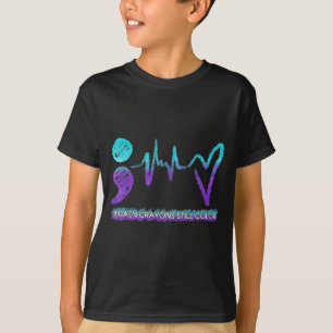 Broken Crayons Colour Suicide Prevention Mental T-Shirt