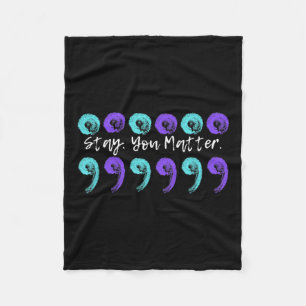 Broken Crayons Still Colour  Fleece Blanket