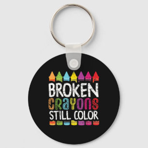 Broken Crayons Still Colour Mental Health S Awaren Key Ring