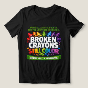Broken Crayons Tri-Blend Shirt