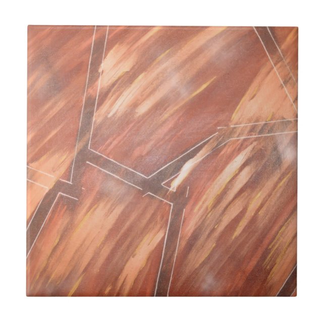 Broken design Ceramic Tile (Front)