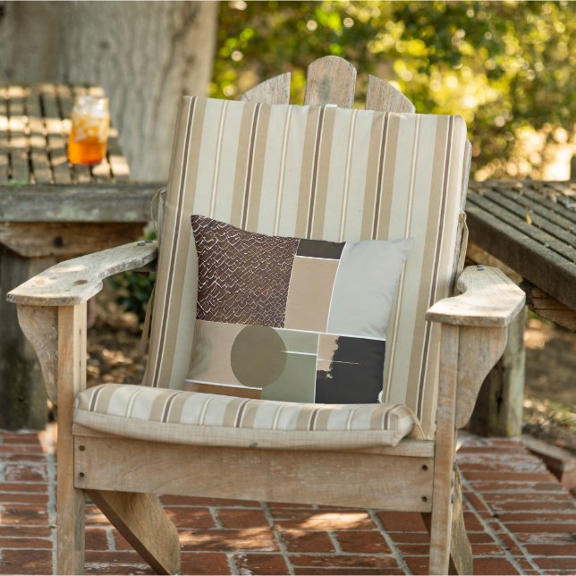 Broken designs abstract art cushion (Chair)