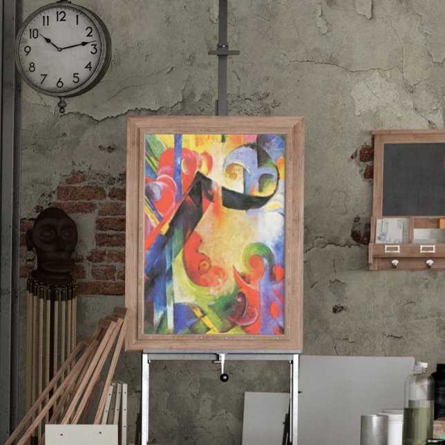 Broken Forms aka Zerbrochene Formen by Franz Marc Poster (Creator Uploaded)