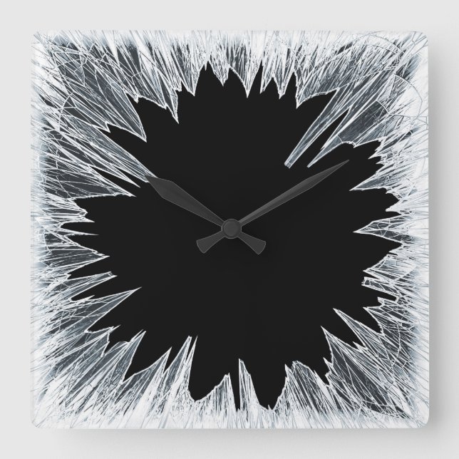 Broken Glass Clock (Front)