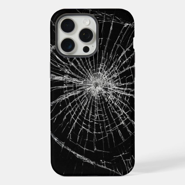 Broken Glass iPhone Case (Back)
