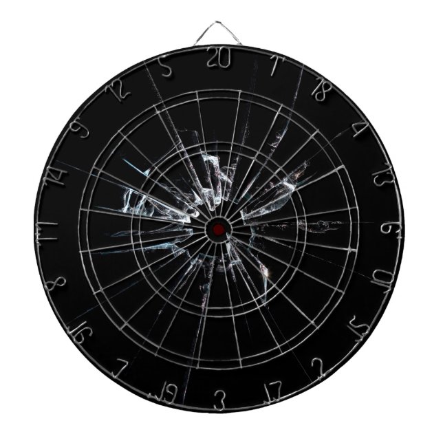 Broken Glass No 1 Dartboard (Front)