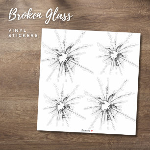 Broken Glass Stickers