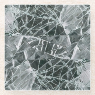 Broken Glass Surface (Style 5) Oil Painting Coaster