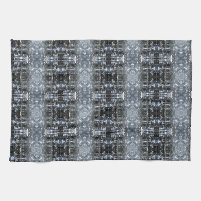 Broken Glass Tea Towel (Horizontal)