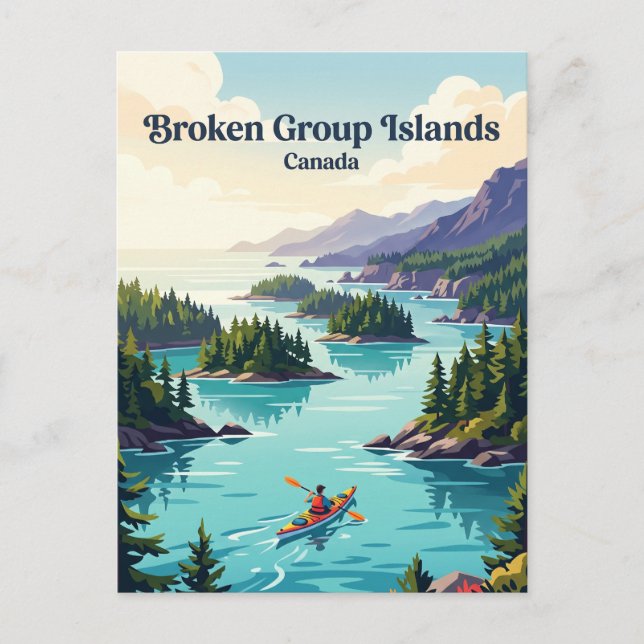 Broken Group Islands Canada Postcard (Front)