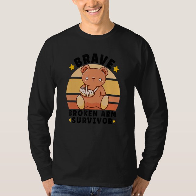 Broken Hand Broken Arm Broken Bones  Broken Bone 1 T-Shirt (Front)