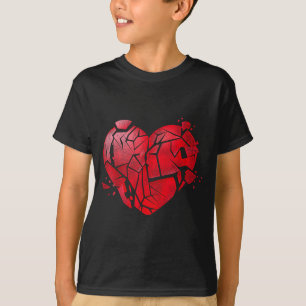 Broken Heart Anti Valentines Day T-Shirt