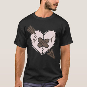 Broken Heart Breakup Divorce Couple T-Shirt