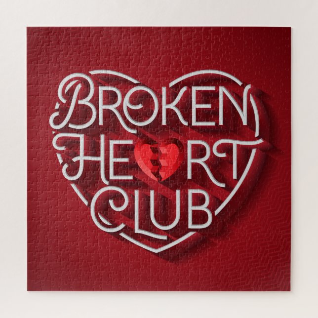 Broken Heart Club Puzzle (20x20) (Vertical)