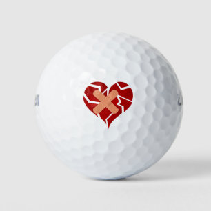 Broken Heart Golf Balls