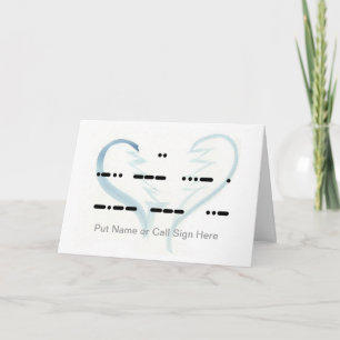 Broken Heart I Love You Personalise It Card