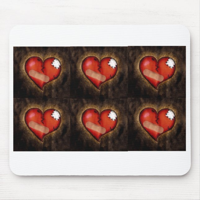 Broken Heart/Mending Heart-mousepad Mouse Pad (Front)