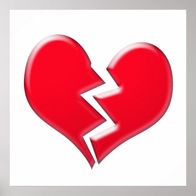 Broken heart poster (Front)