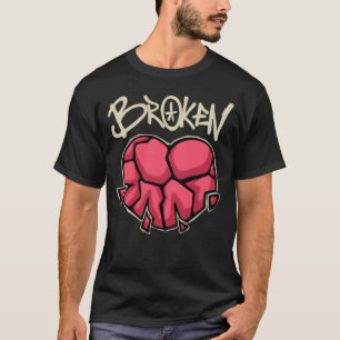 Broken Heart streetwear T-Shirt