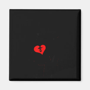 Broken Heart Valentine Magnet