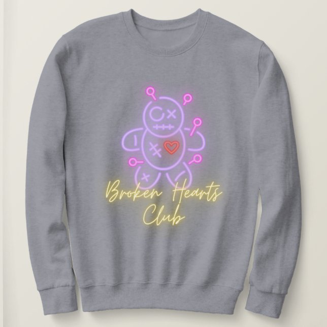 Broken Hearts Club Sweatshirt (Design Front)