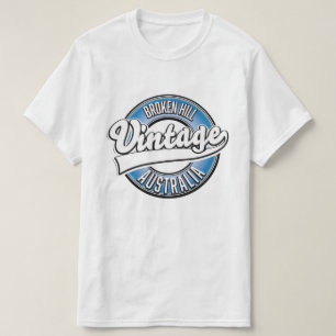 Broken Hill australia vintage style logo. T-Shirt