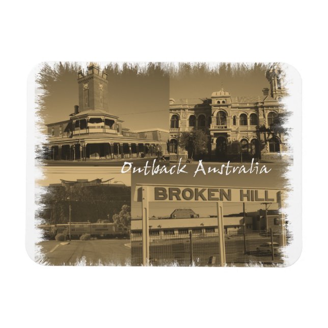 Broken hill, montage magnet (Horizontal)