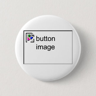 Broken Image 6 Cm Round Badge