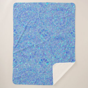 Broken Kaleidoscope Sherpa Blanket